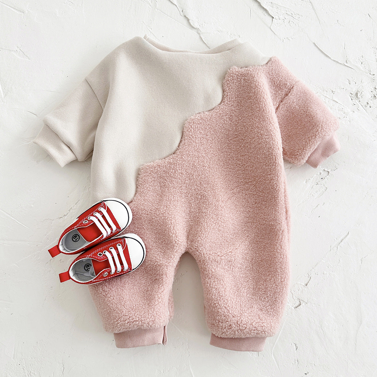 ショコラウェーブロンパース(2color)