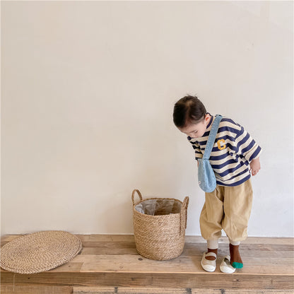 イニシャルボーダーロングスリーブ(2color)