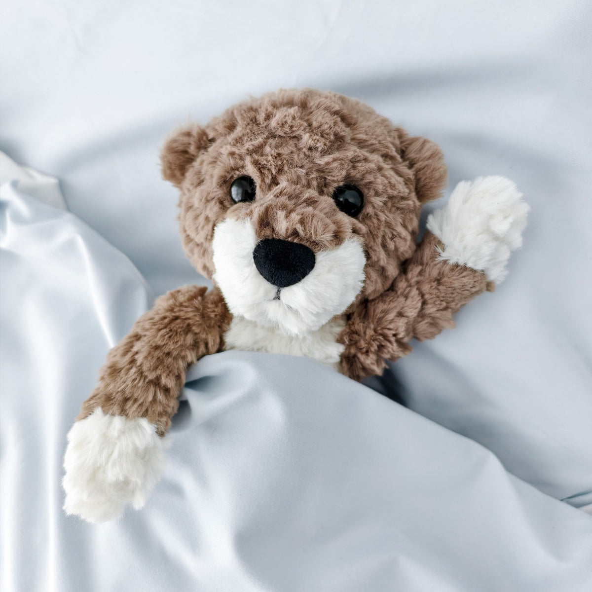 🅽🅴🆆 embossed otter stuffed toy