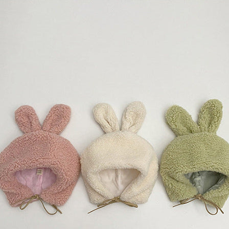 もこもこラビットボンネット(5color)
