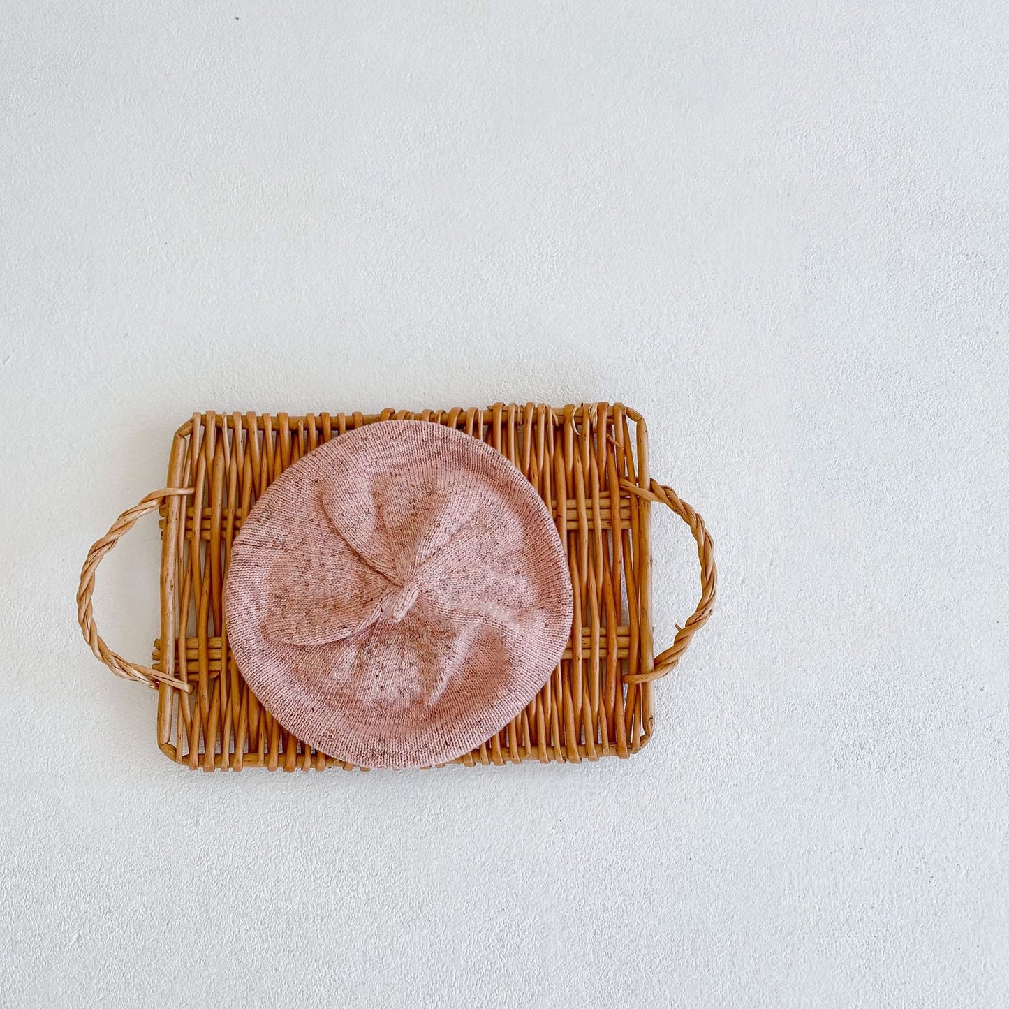 くすみニットベレー帽(7color)