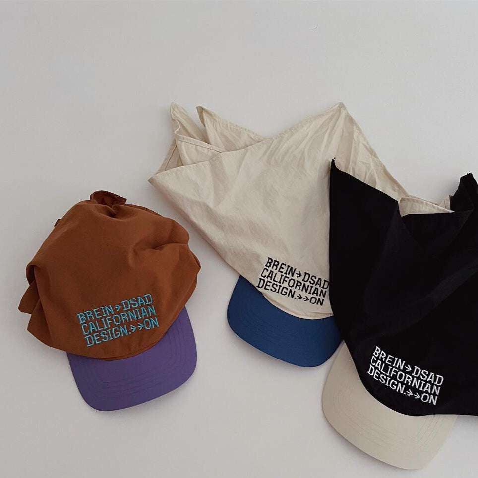 ロゴ刺繍スカーフキャップ(4color)