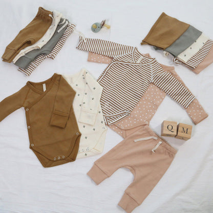 北欧ベビーロンパース&パンツ(4color)