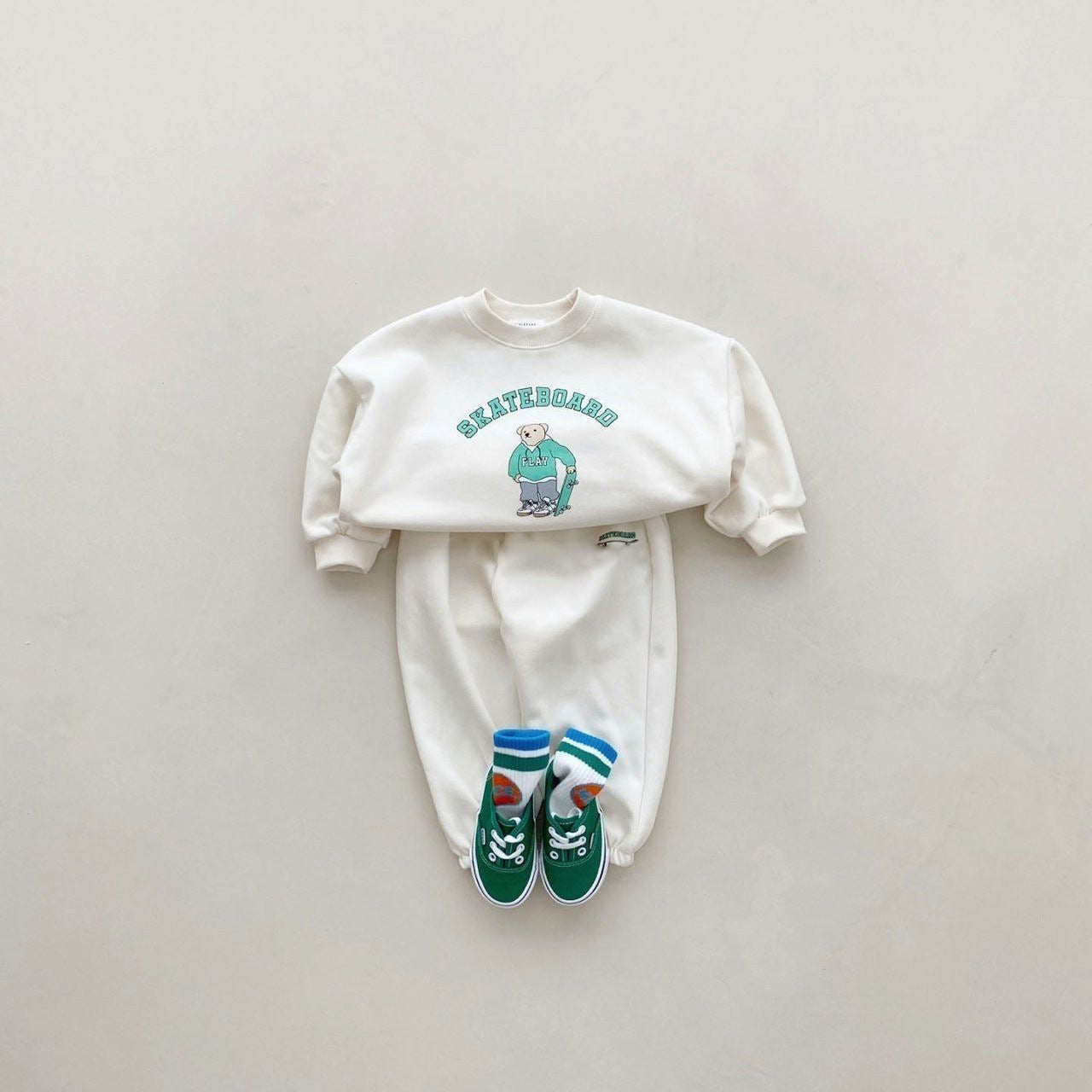 ストリートベアスウェットセットアップ(2color)