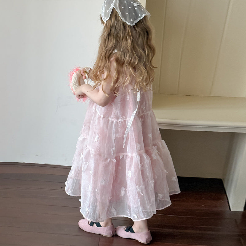 ホルターネックバタフライワンピース