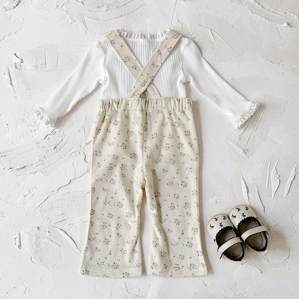 フローラルナチュラルオーバーオール