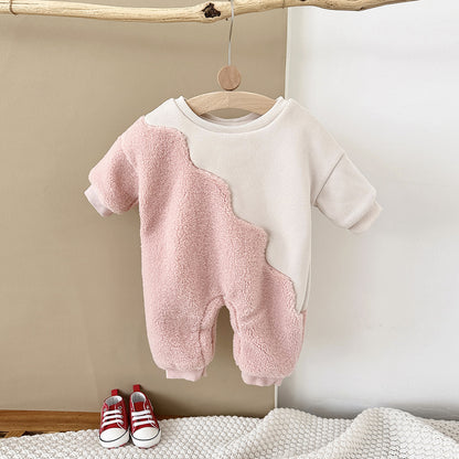 ショコラウェーブロンパース(2color)