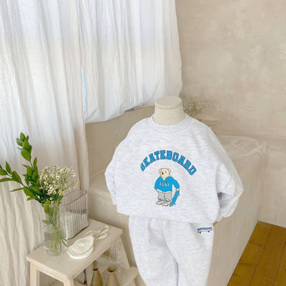 ストリートベアスウェットセットアップ(2color)