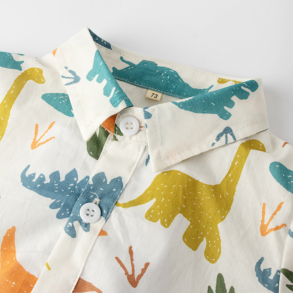 恐竜サマーフォーマルロンパース