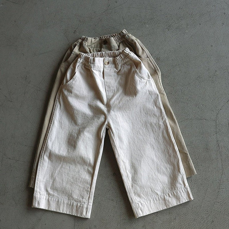 🅽🅴🆆 [2color / 80-130] ストレートレッグパンツ