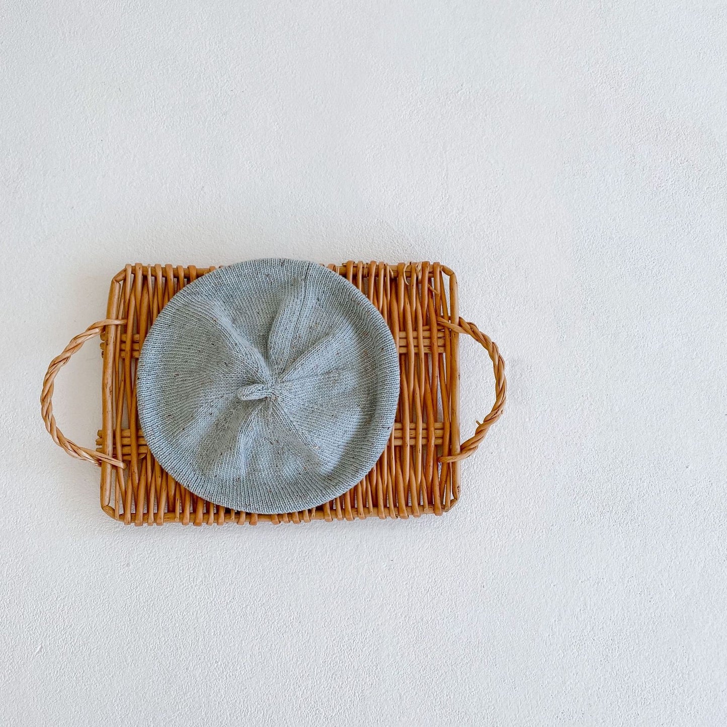 くすみニットベレー帽(7color)