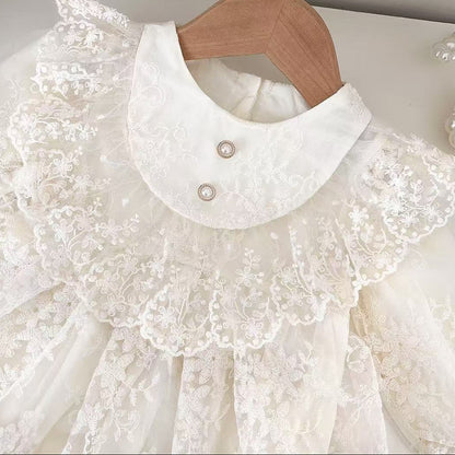 🅽🅴🆆 ヨーロピアンレースドレスロンパース