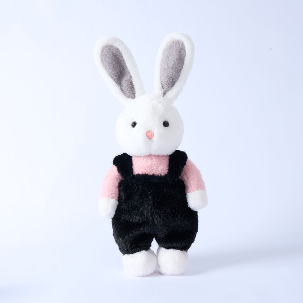 🅽🅴🆆 overalls rabbit stuffed toy