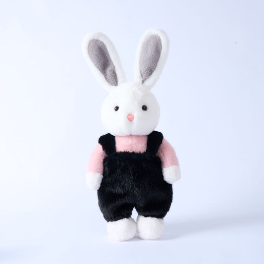 🅽🅴🆆 overalls rabbit stuffed toy
