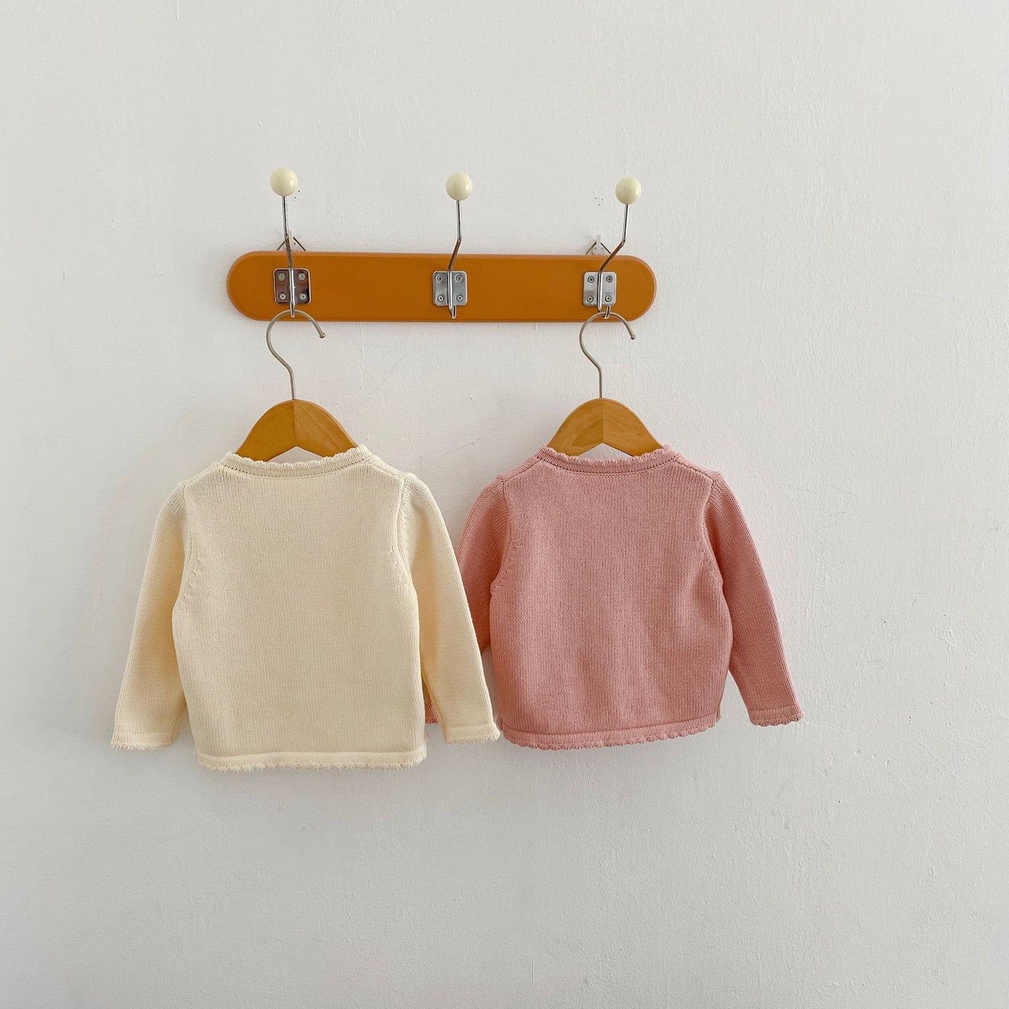 北欧シンプルニットカーディガン(2color)