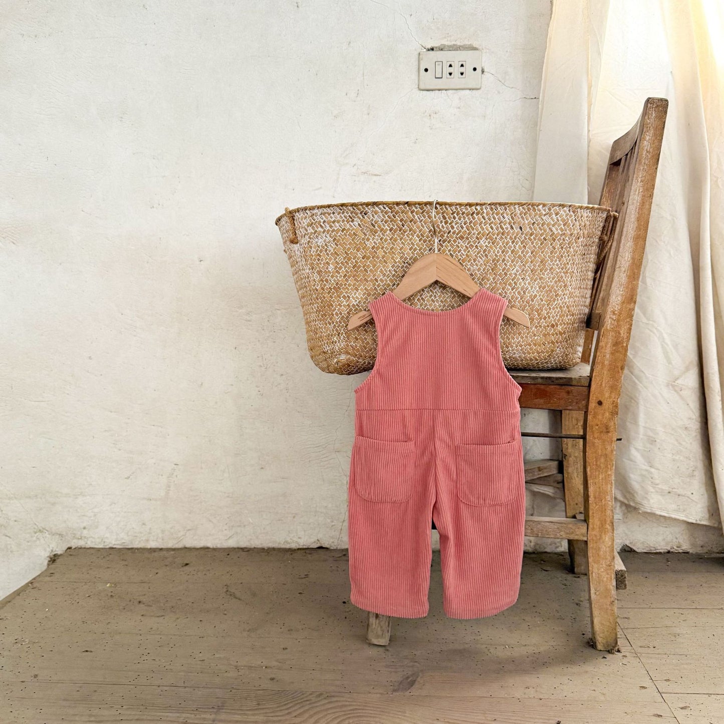 ラブリーコーデュロイサロペット(3color)