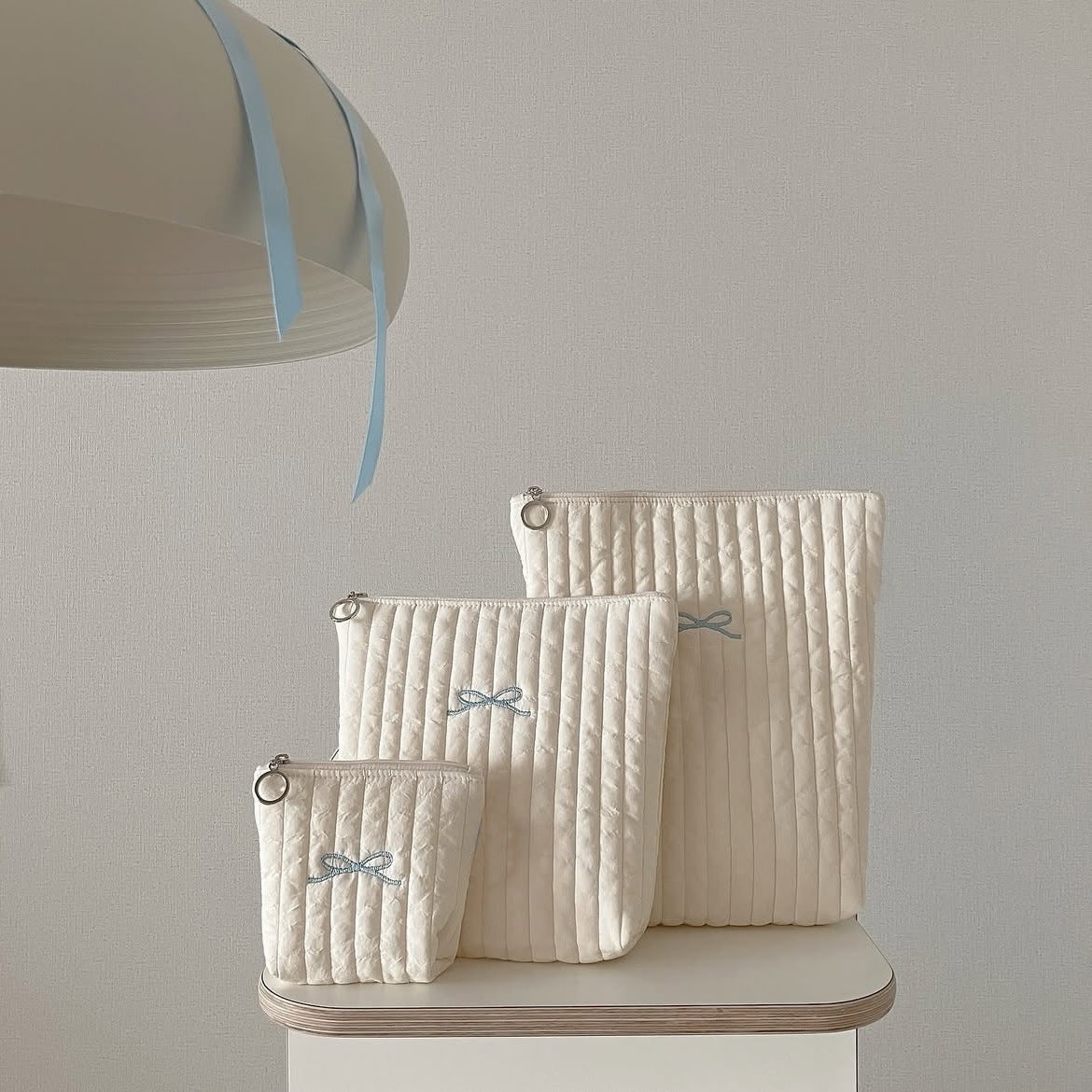 マルチベビーリボンポーチ3点セット