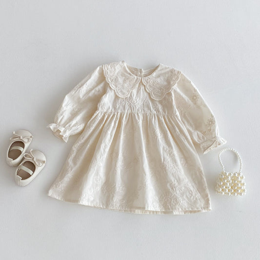 🅽🅴🆆 [80-130] クラシカル刺繍ワンピース