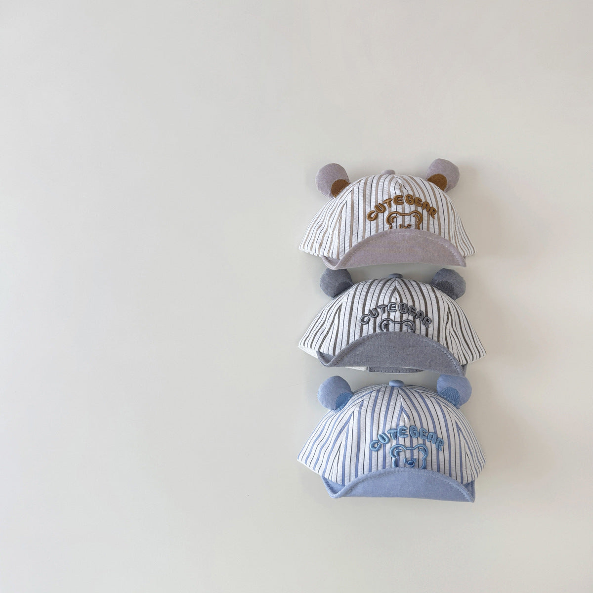 ベイスボールくまさんベビーキャップ(3color)