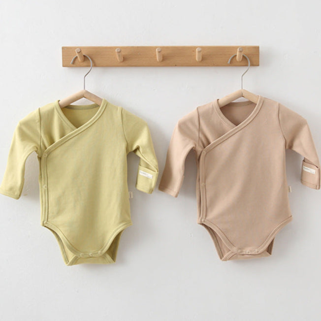 ベビーコットンロンパース(6color)