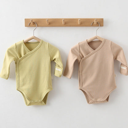 ベビーコットンロンパース(6color)