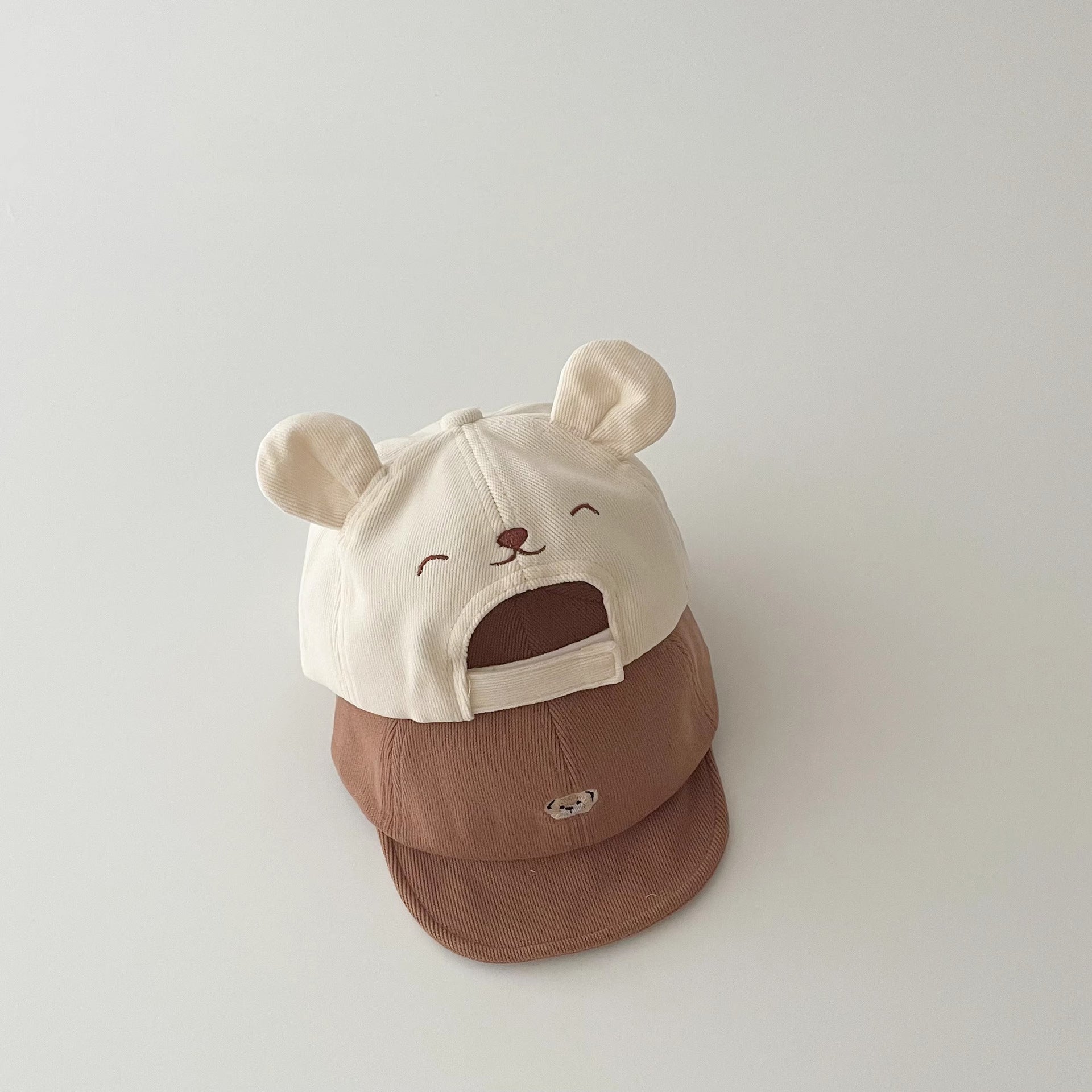🅽🅴🆆 にっこりクマさんキャップ(5color)