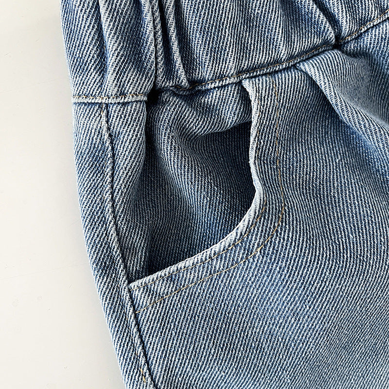 ワイドデニムパンツ(2color)