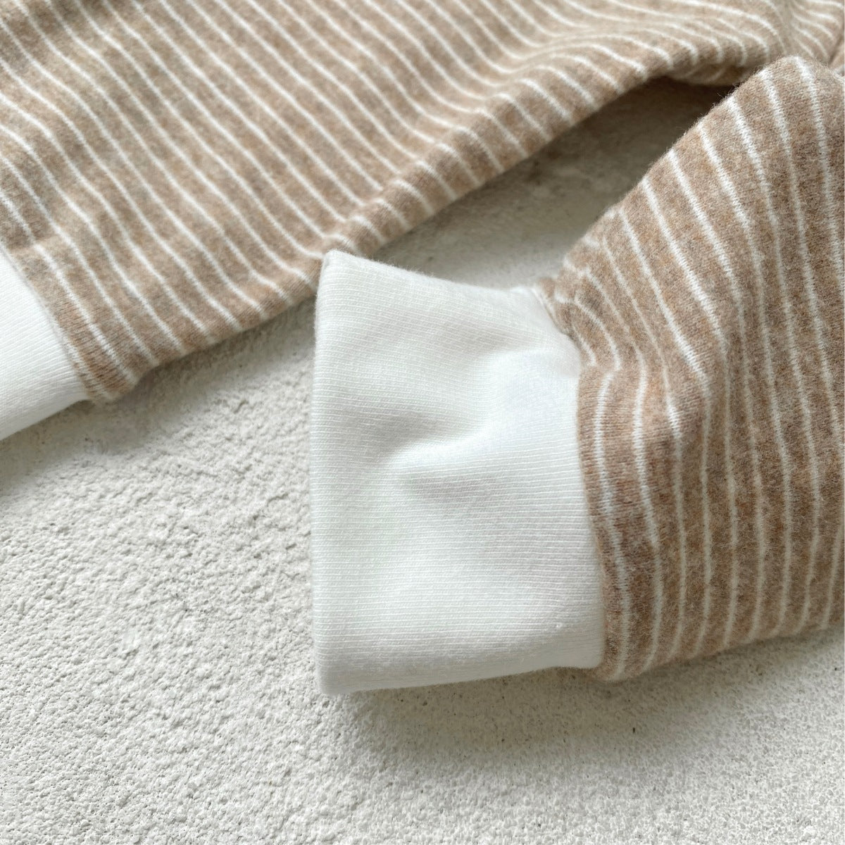 ナチュラルベビールームウェア3点セット(2color)