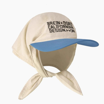 ロゴ刺繍スカーフキャップ(4color)