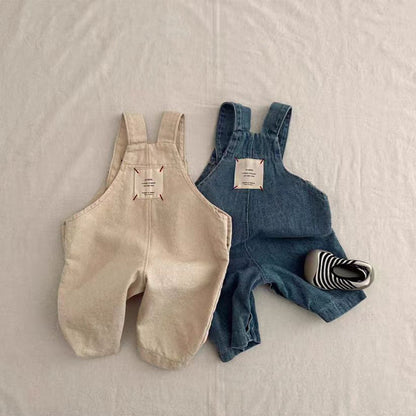 ワイドデニムサロペット(2color)