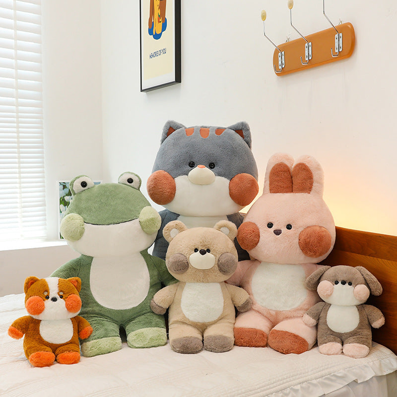 [6type] cheek pukuhuwa animals toy