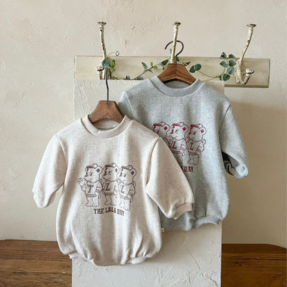 ベアブラザースウェットロンパース(2color)