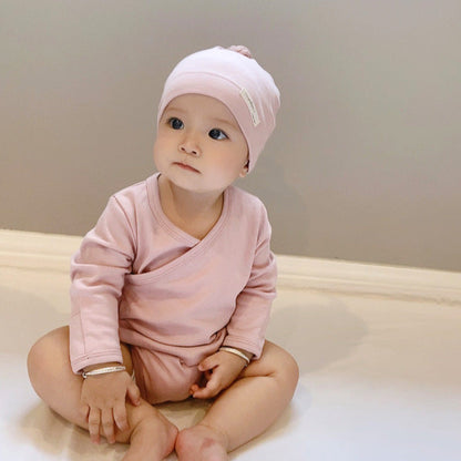 ベビーコットンロンパース(6color)