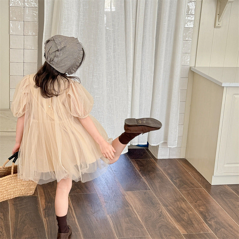 ガールズスイートチュールドレス(2color)