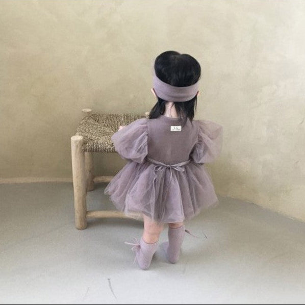 🅽🅴🆆 ナチュラルセレモニーベビーロンパース(2color)