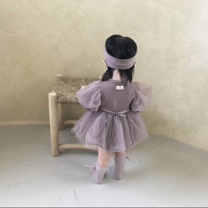 🅽🅴🆆 ナチュラルセレモニーベビーロンパース(2color)