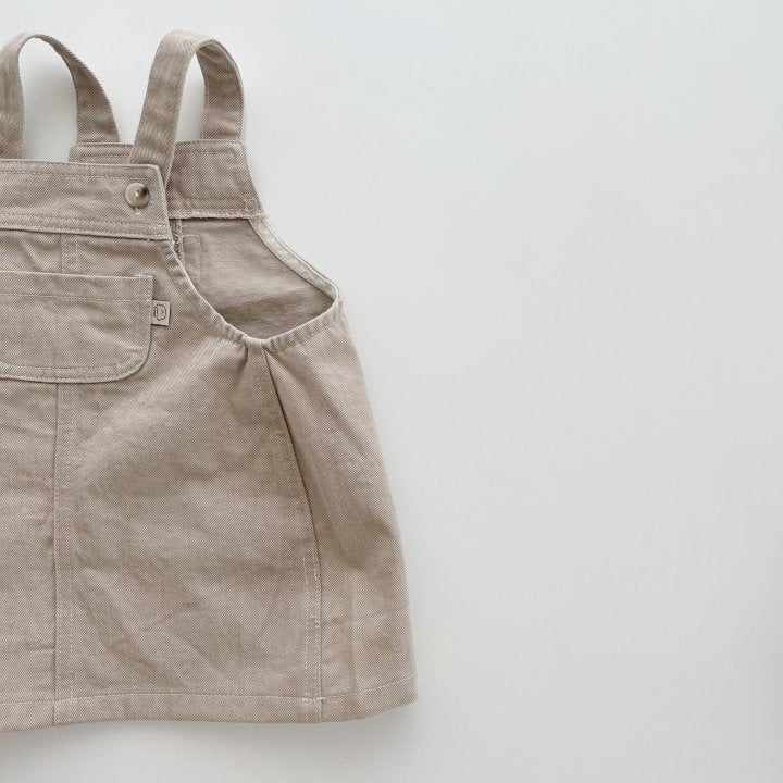 淡色デニムスカートサロペット(3color)