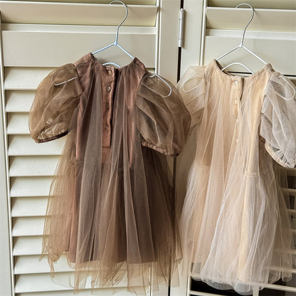 ガールズスイートチュールドレス(2color)