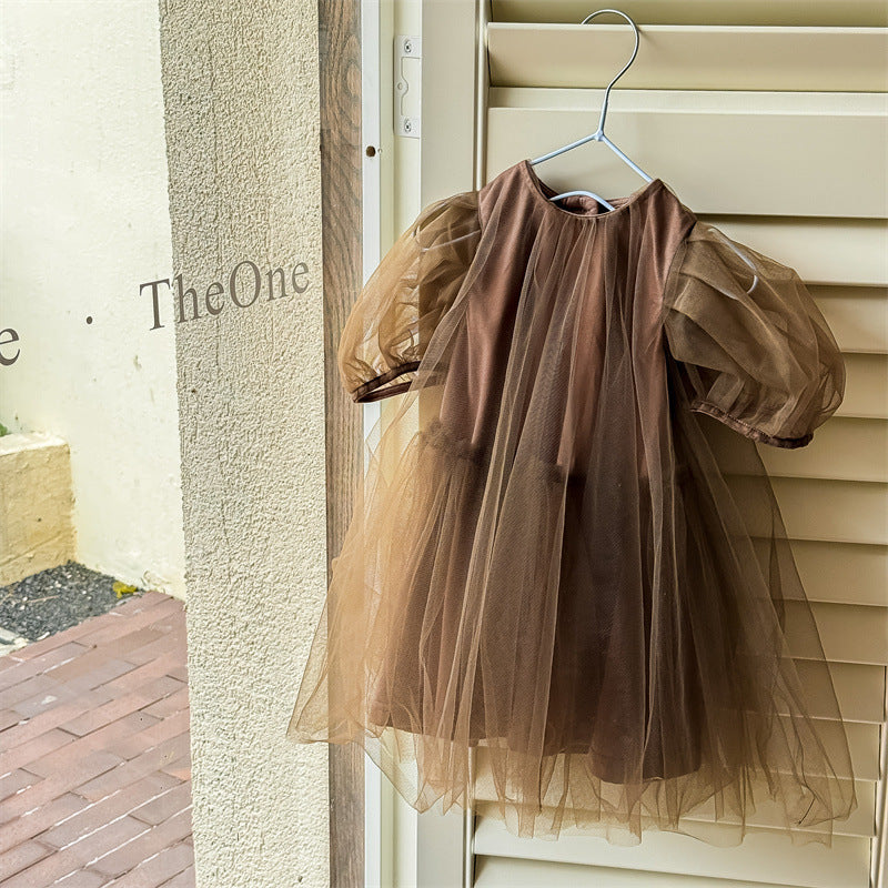 ガールズスイートチュールドレス(2color)