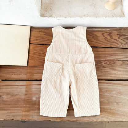 ラブリーコーデュロイサロペット(3color)