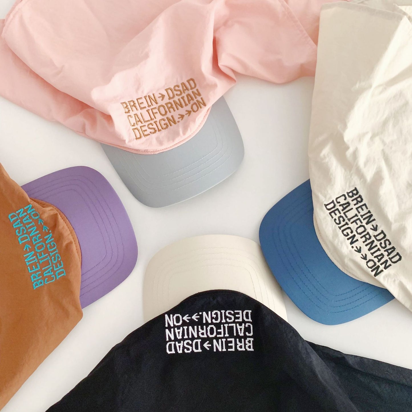 ロゴ刺繍スカーフキャップ(4color)