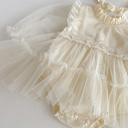 🅽🅴🆆 セレモニーチュールベビードレス