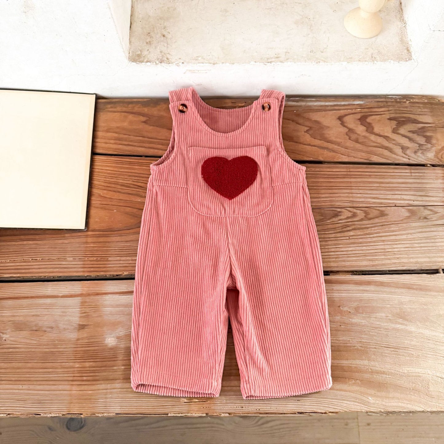 ラブリーコーデュロイサロペット(3color)