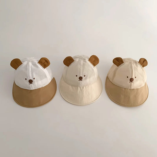 🅽🅴🆆 [3color / one size] なりきりベアベビーサマーキャップ