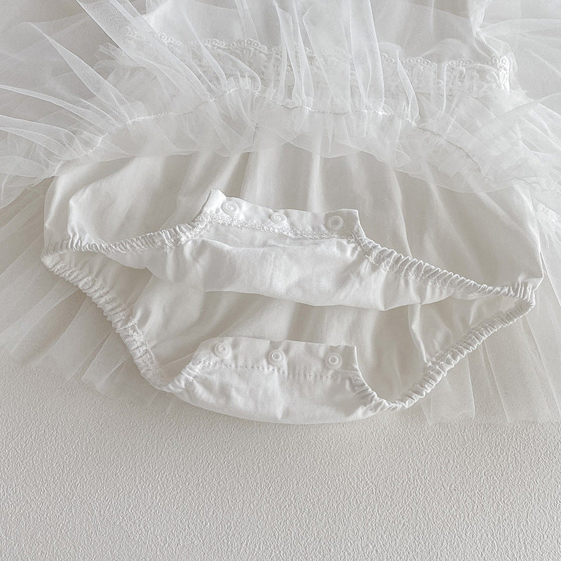 🅽🅴🆆 ホワイトセレモニーベビードレス