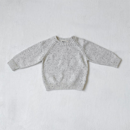🅽🅴🆆 [2color / 73-100] ラウンドネックネップニットトップス