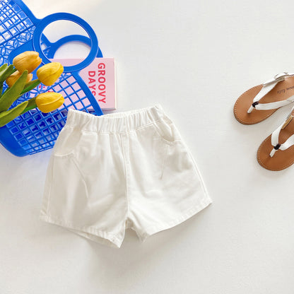 🅽🅴🆆 [7color / 90-140] カーゴカラーショートパンツ