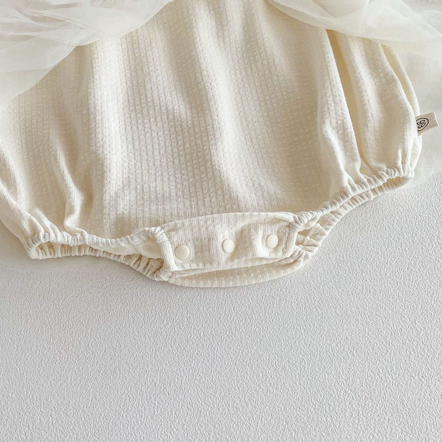 🅽🅴🆆 シンプルホワイトセレモニーロンパース