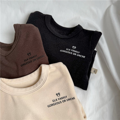 🅽🅴🆆 [3color / 80-130] シンプルデザイントングスリーブT