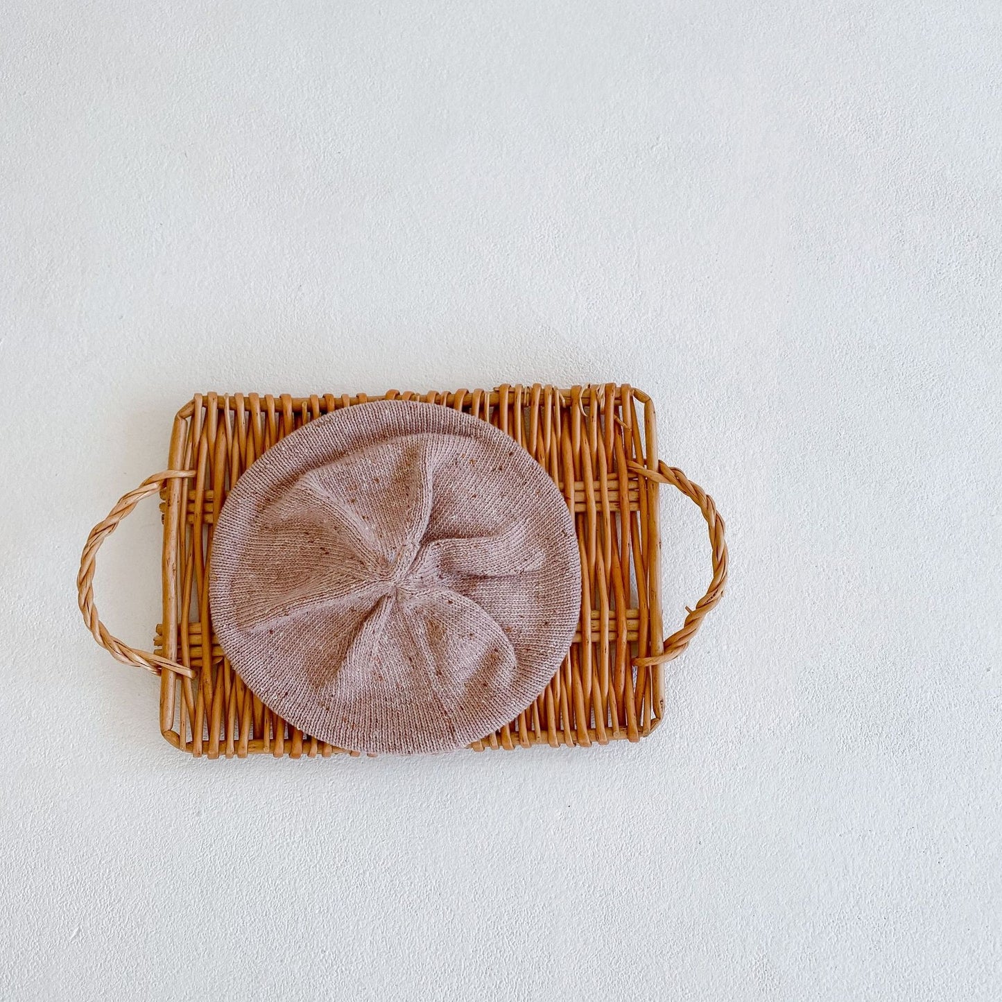 くすみニットベレー帽(7color)